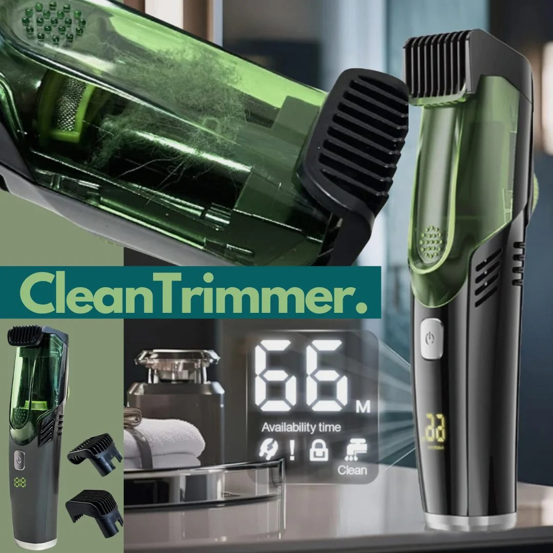 Beard Trimmer Integrated Hair Catcher USB-C Rechargeable