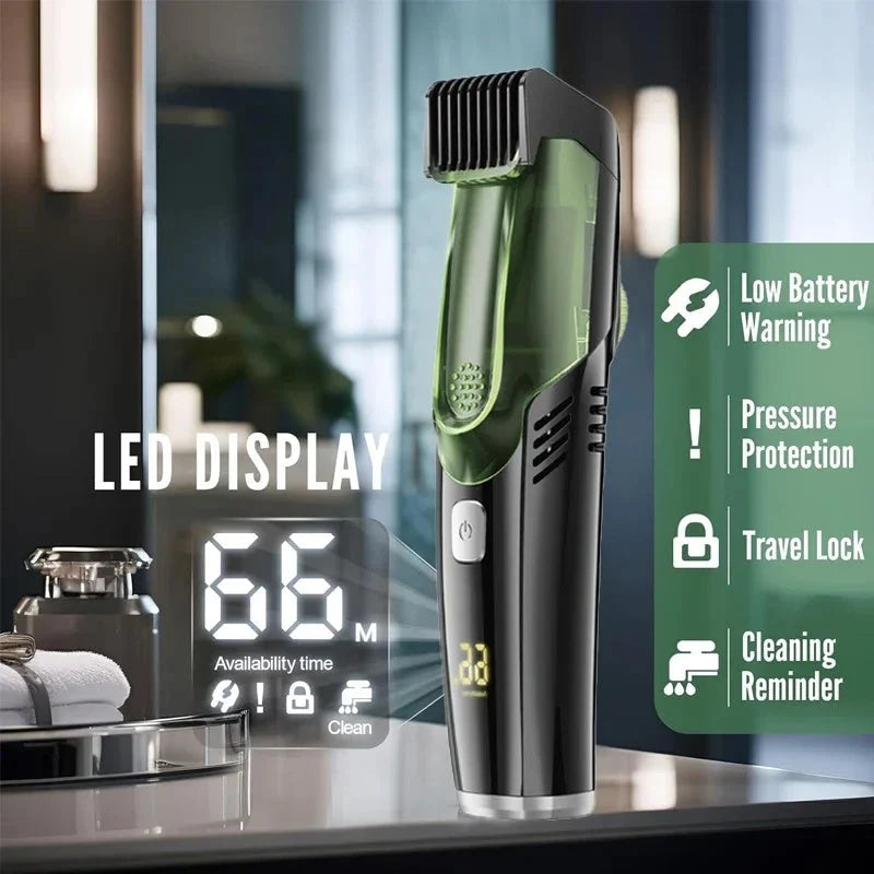 Beard Trimmer Integrated Hair Catcher USB-C Rechargeable