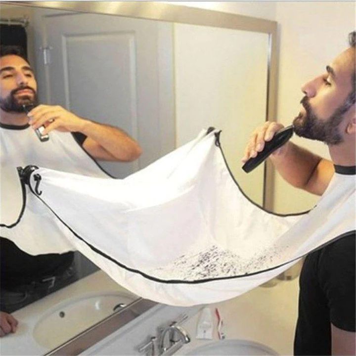 Beard Trimming Cape Hair-Catching & Easy Cleanup
