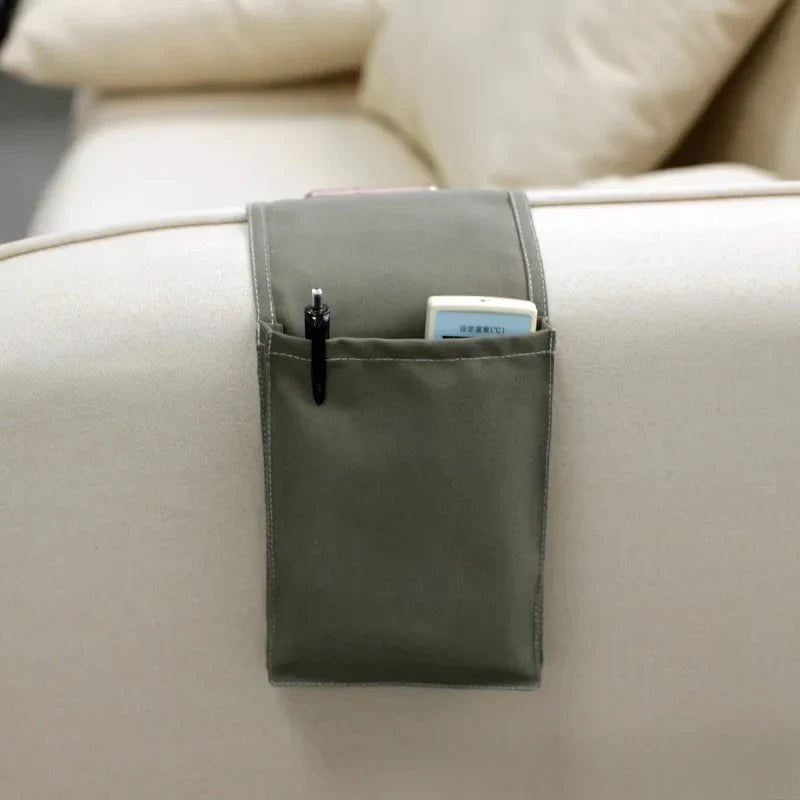 Bed Organizer Hanging Multiple Pockets Cotton-Linen