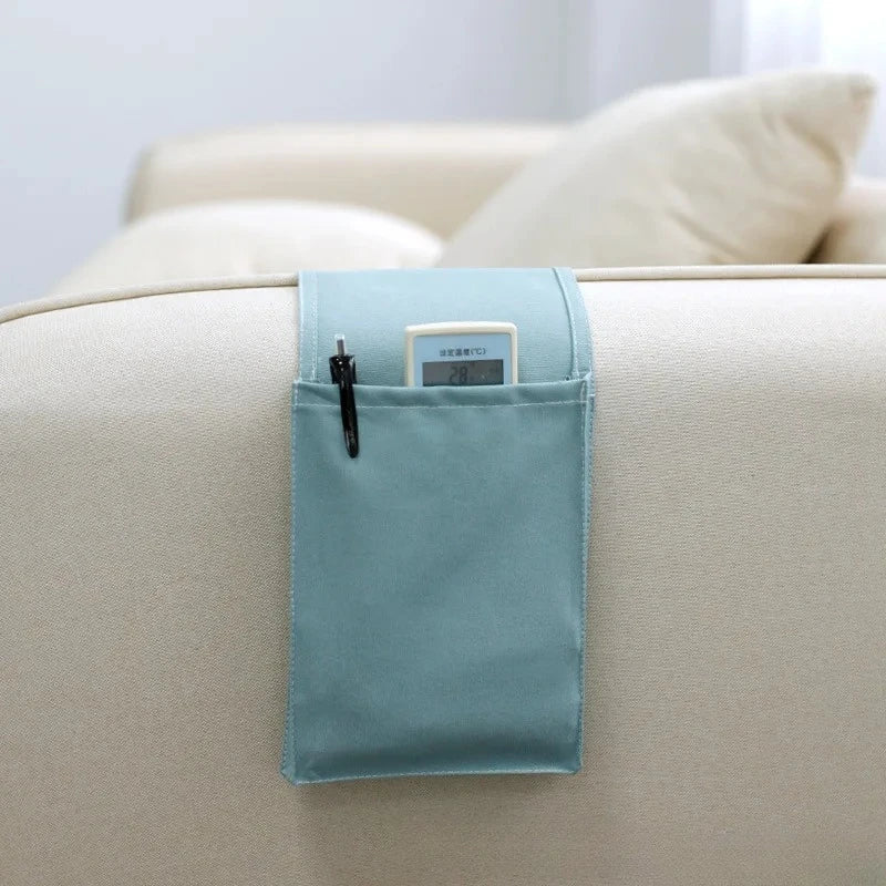 Bed Organizer Hanging Multiple Pockets Cotton-Linen