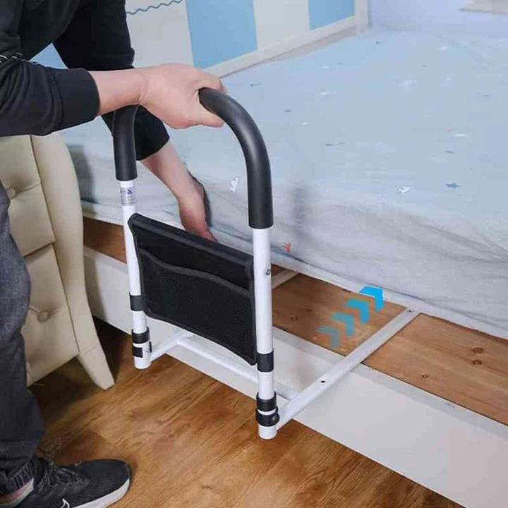 Bed Rail Height-Adjustable Padded Non-Slip Handle