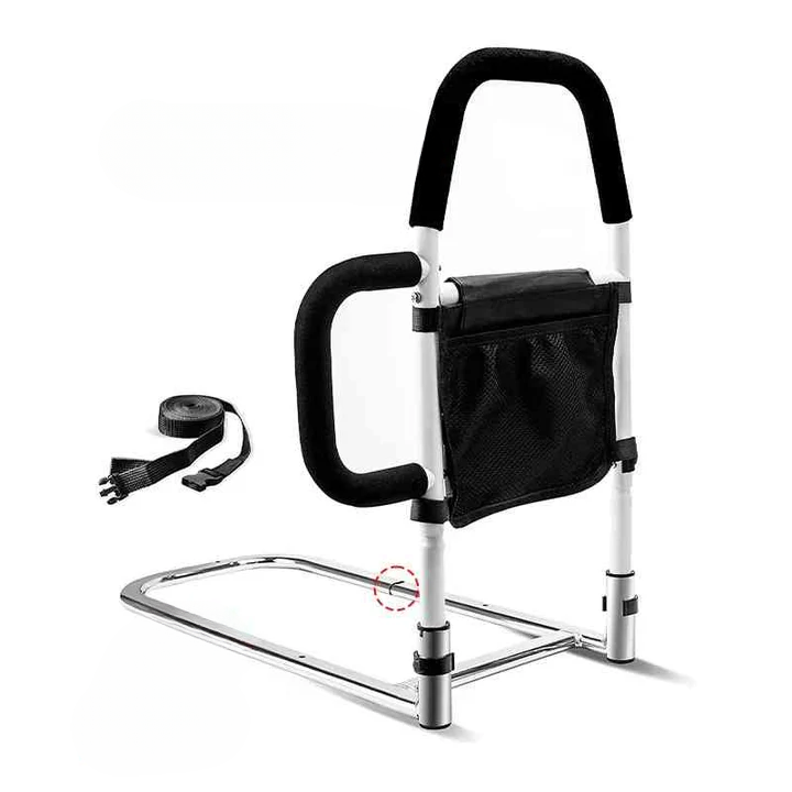Bed Rail Height-Adjustable Padded Non-Slip Handle