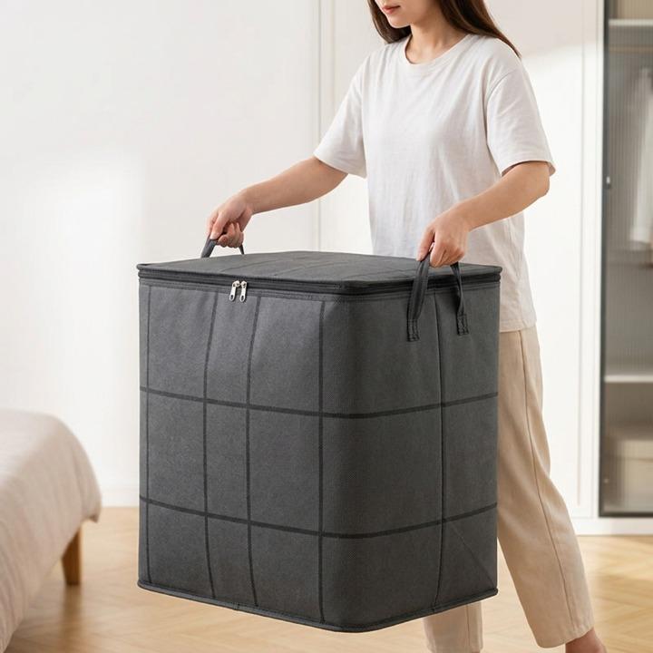 Bedding Storage Bag Double Zipper Reinforced Seams