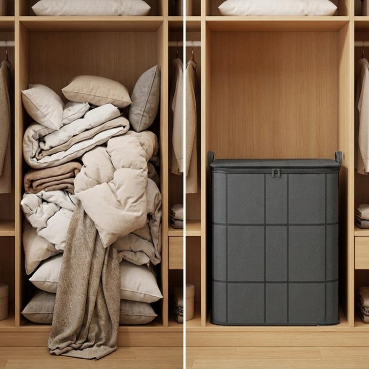Bedding Storage Bag Double Zipper Reinforced Seams