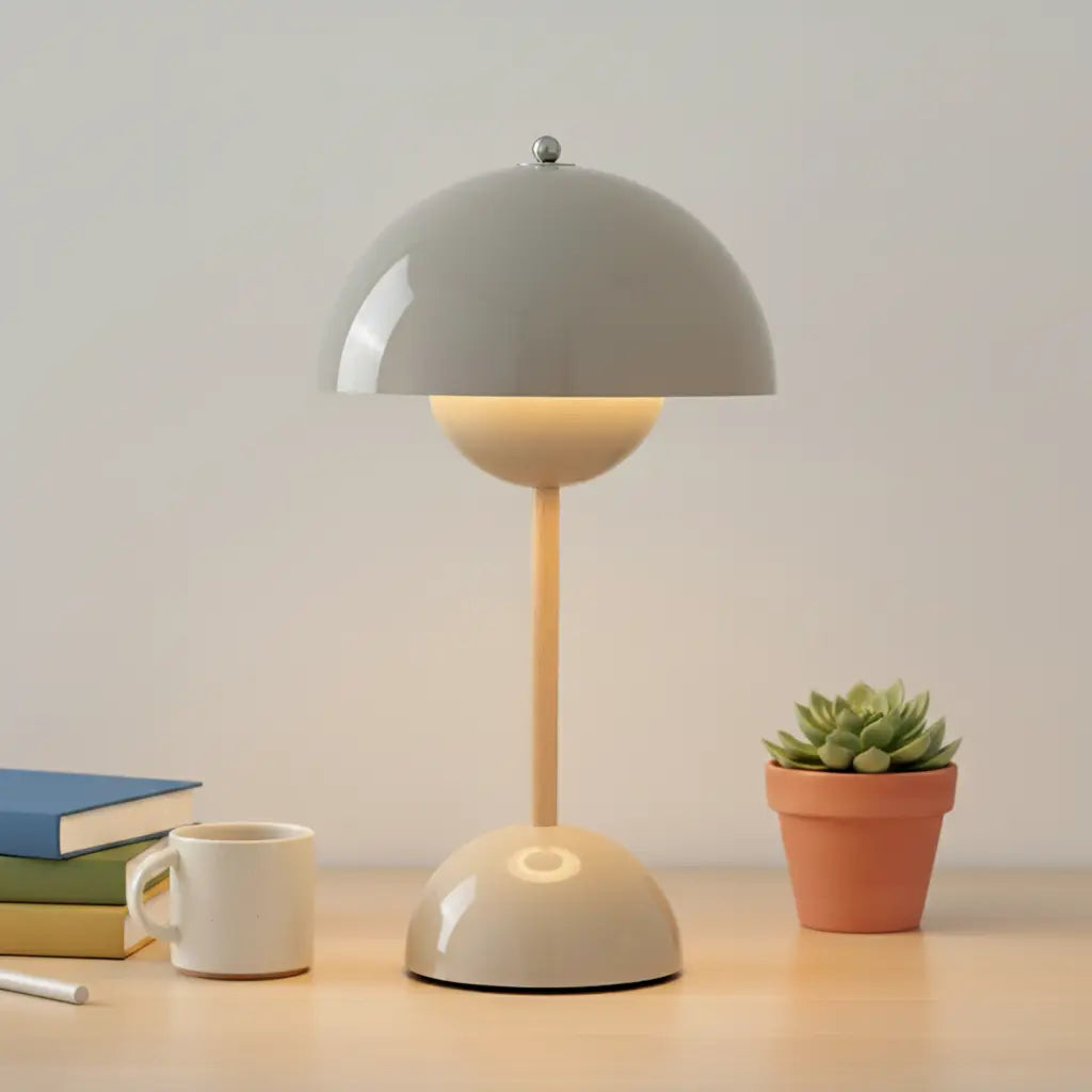 Bedside Lamp Dimmable Single Button Nordic Design