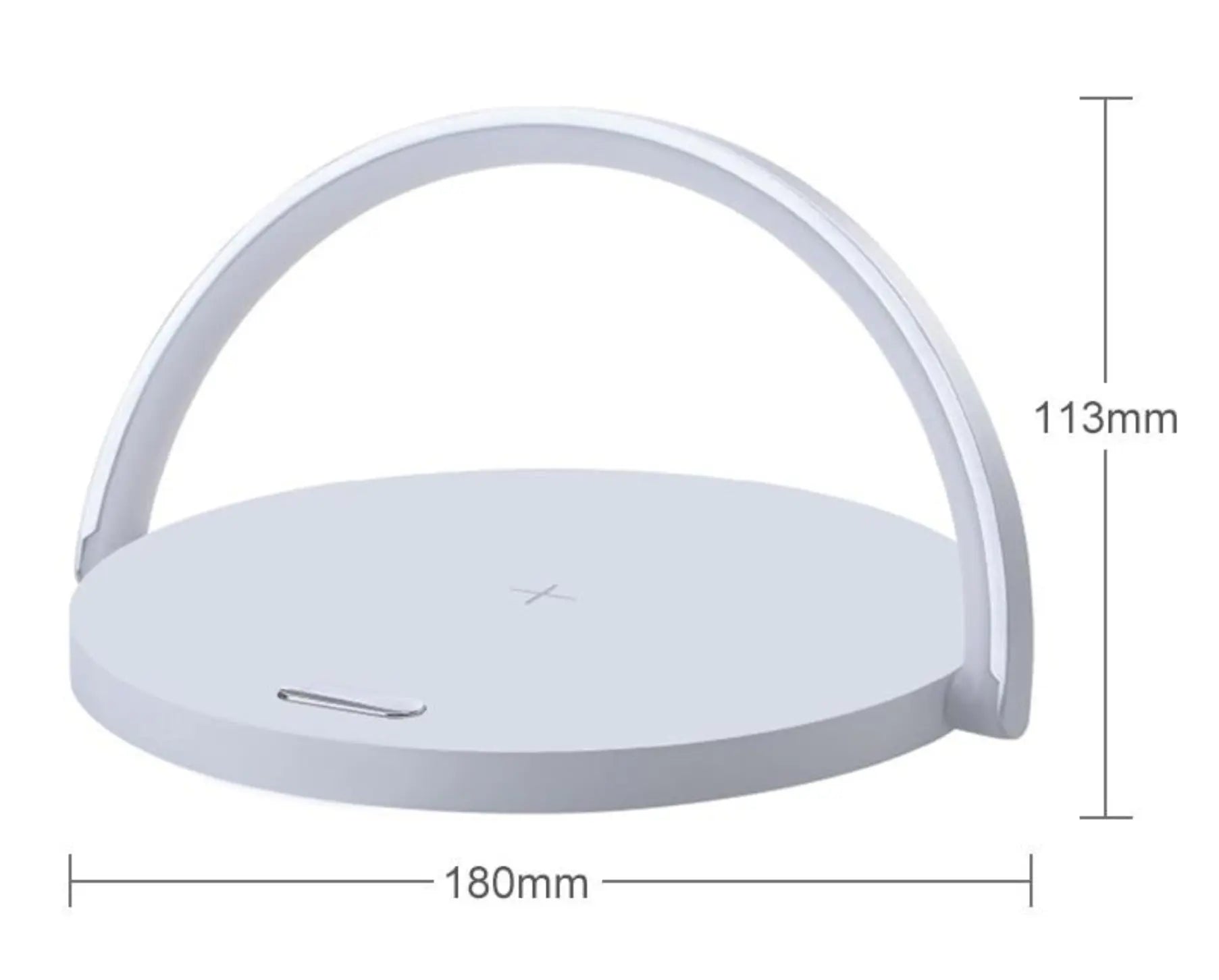 Bedside Lamp Qi Wireless Charging Touch Dimmer Foldable