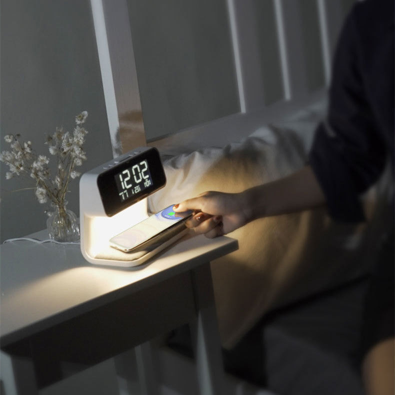 Bedside Lamp Touch Dimmable LED & 15W Wireless Charger