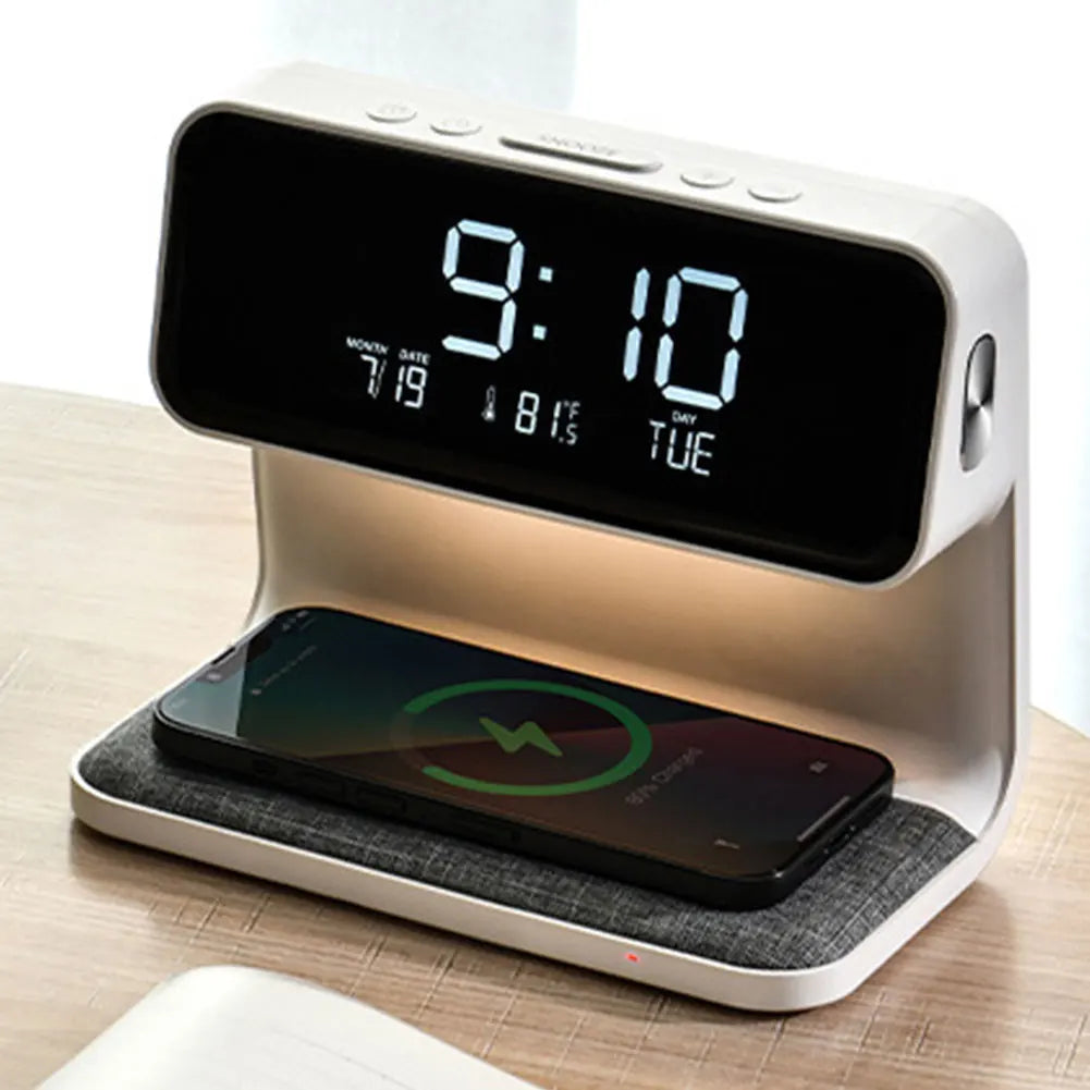 Bedside Lamp Touch Dimmable LED & 15W Wireless Charger