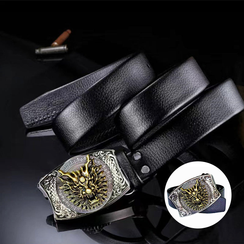Belt Concealed Blade & Solid Buckle