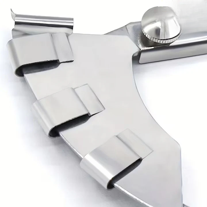 Bias Tape Attachment Double-Fold Stainless Steel 2.2 cm