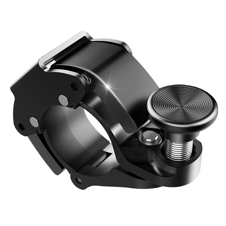 Bicycle Bell 100 dB Lightweight Aluminum & Tool-Free Mount