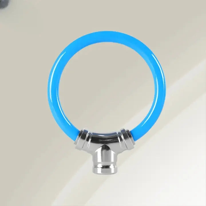 Bicycle Cable Lock Reinforced Steel Cable & Metal Housing Key-Operated
