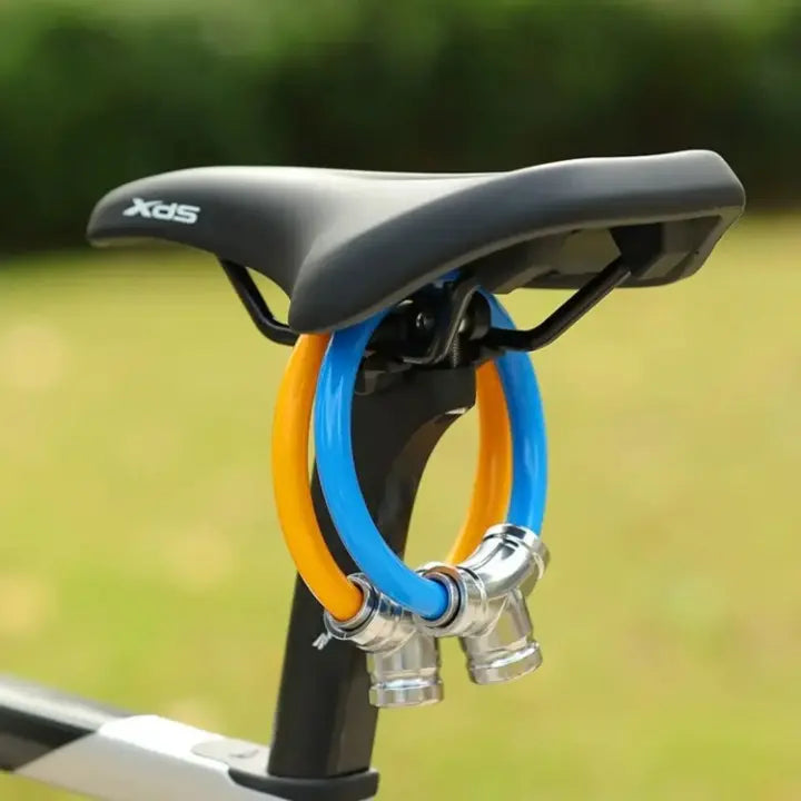 Bicycle Cable Lock Reinforced Steel Cable & Metal Housing Key-Operated