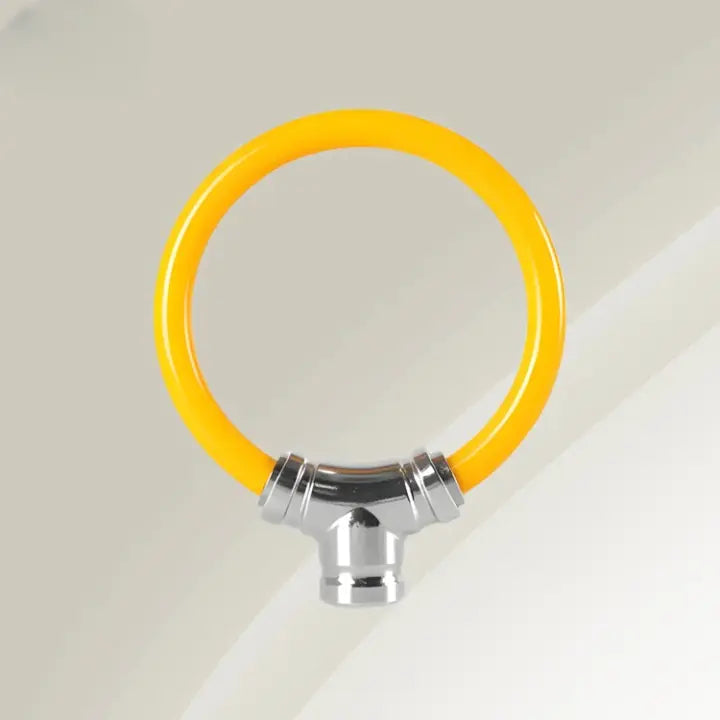 Bicycle Cable Lock Reinforced Steel Cable & Metal Housing Key-Operated
