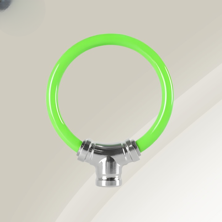 Bicycle Cable Lock Steel Coated Key Operated Compact
