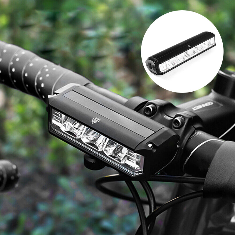 Bicycle Front Light 900 Lumen 180 Degree Wide Beam