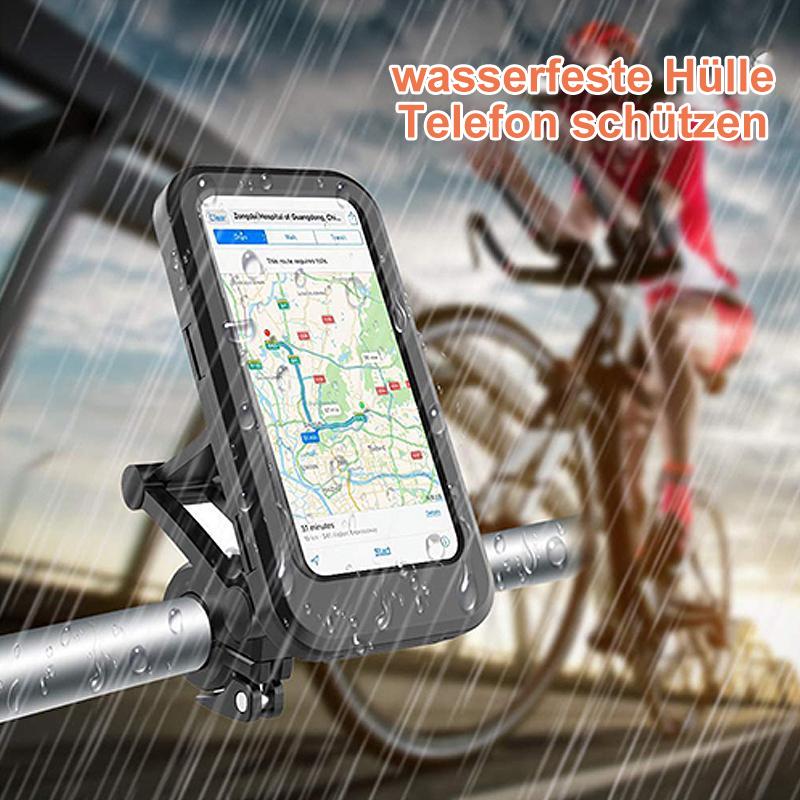 Bicycle Phone Holder Waterproof Touchscreen 15W Wireless