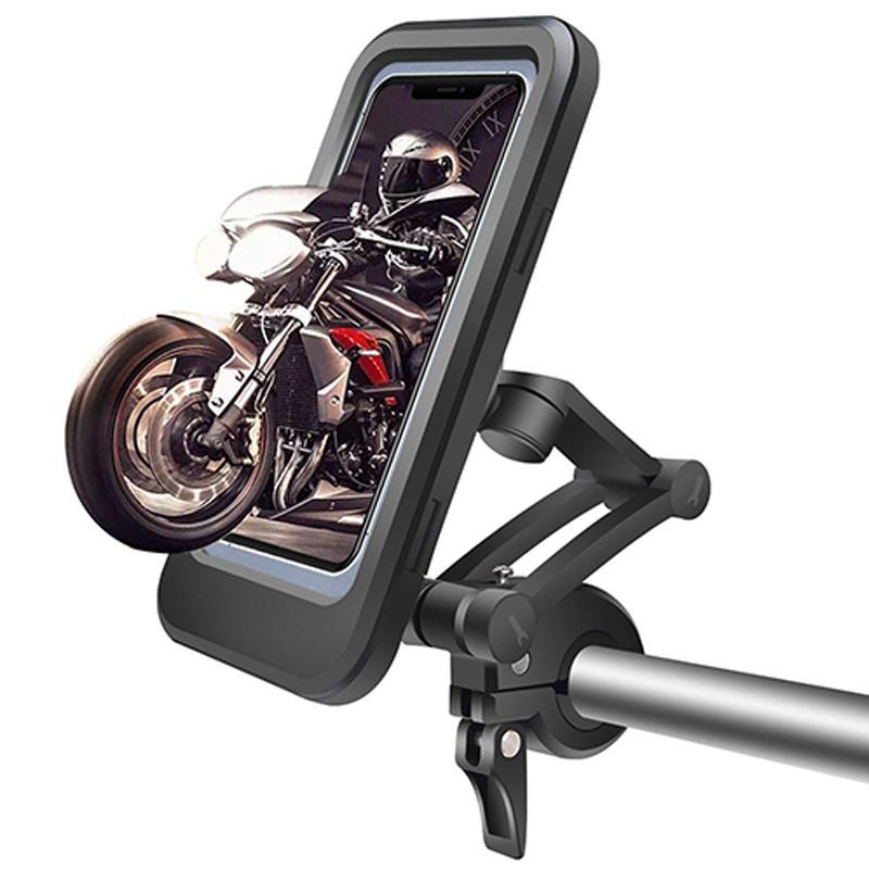 Bicycle Phone Mount Waterproof 15W Wireless Charging