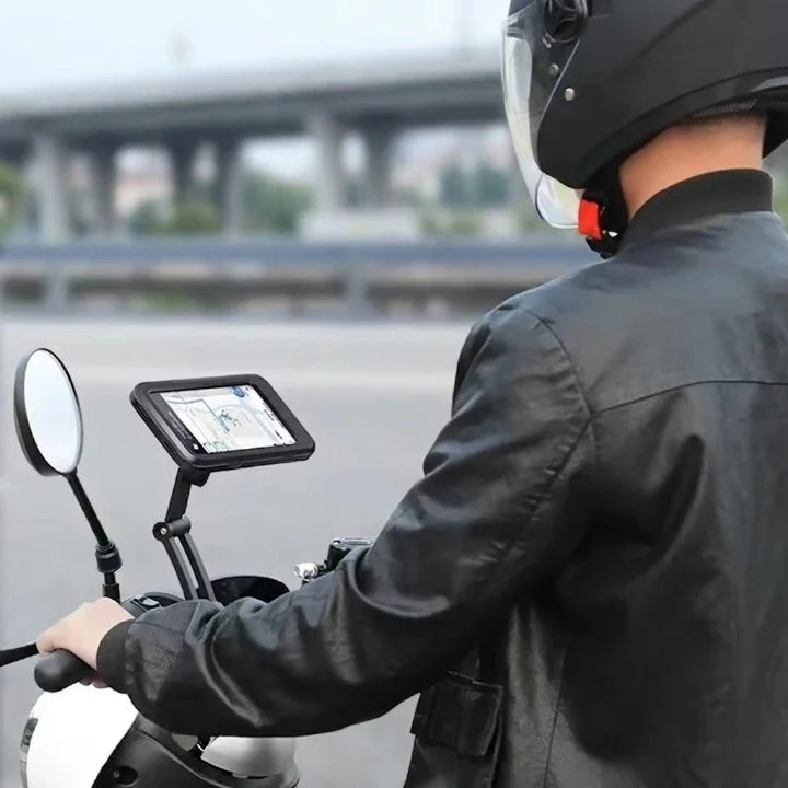 Bicycle Phone Mount Waterproof Touchscreen 360° Swivel