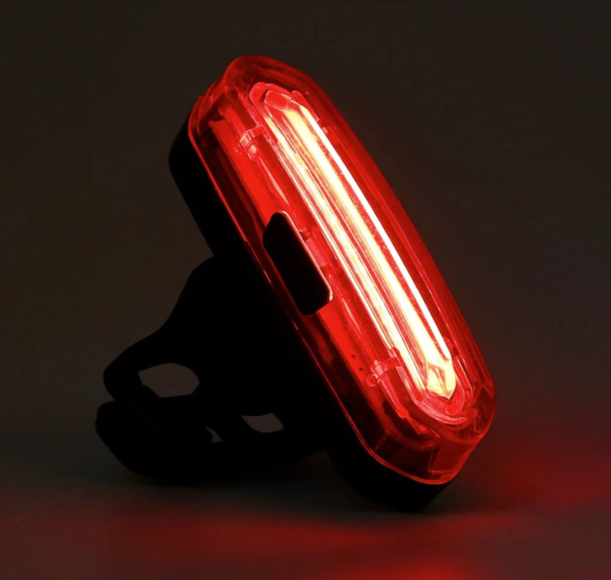 Bicycle Rear Light Wide-Angle USB Rechargeable 650mAh