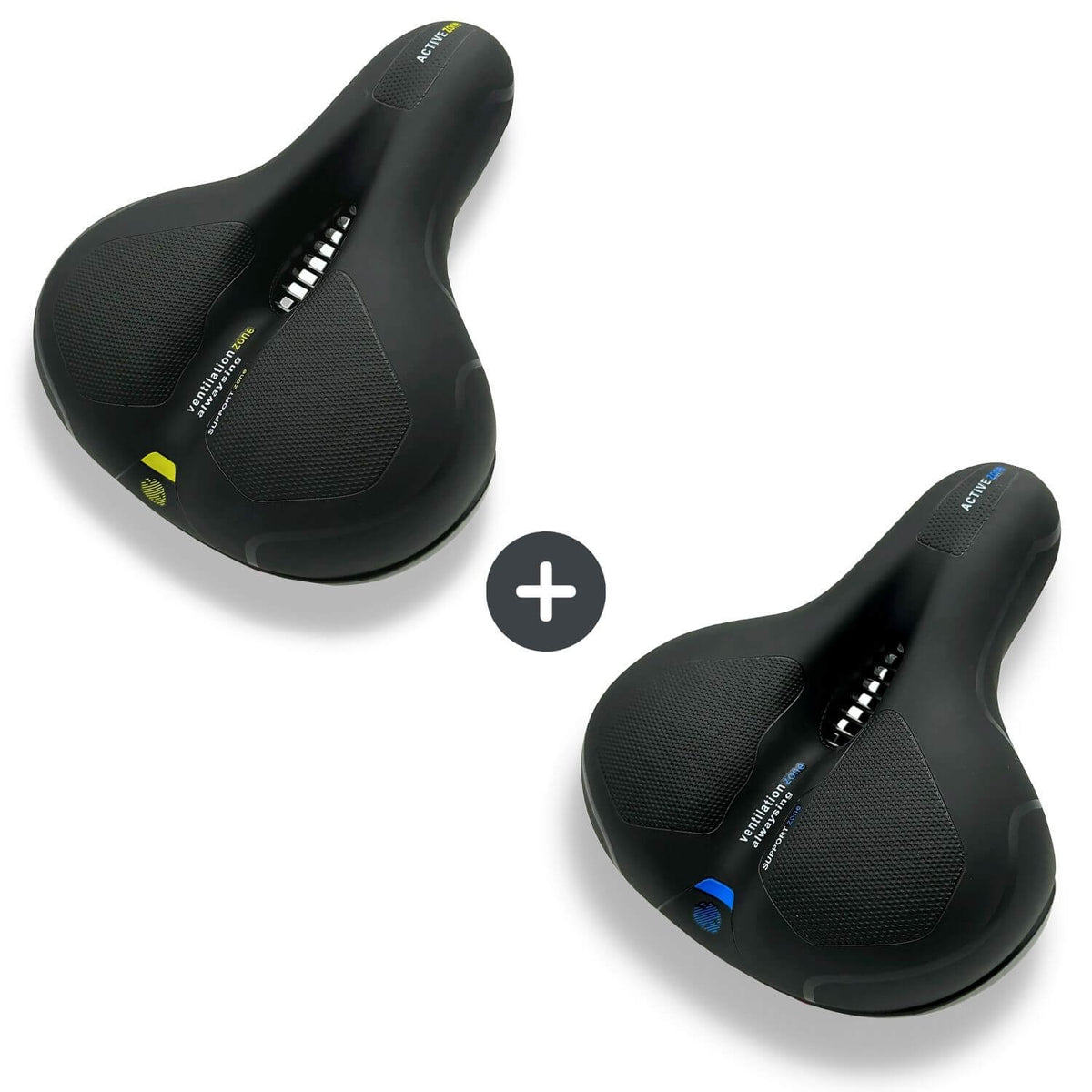 Bicycle Saddle Ergonomic Memory Foam Shock-Absorbing & Breathable