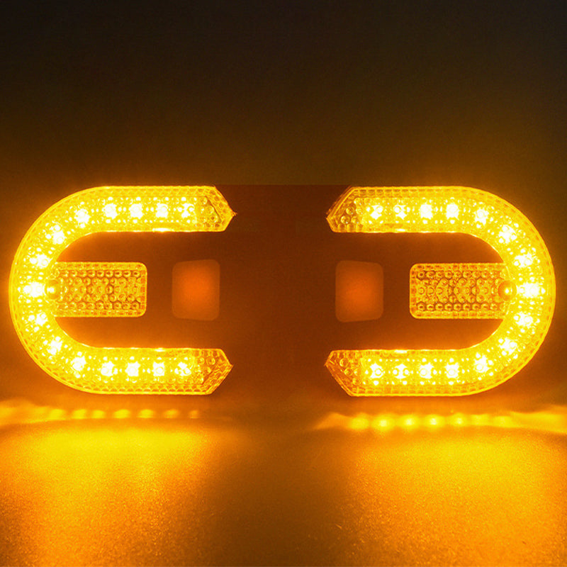Bicycle Tail Light Wireless Remote & Turn Signals USB Rechargeable