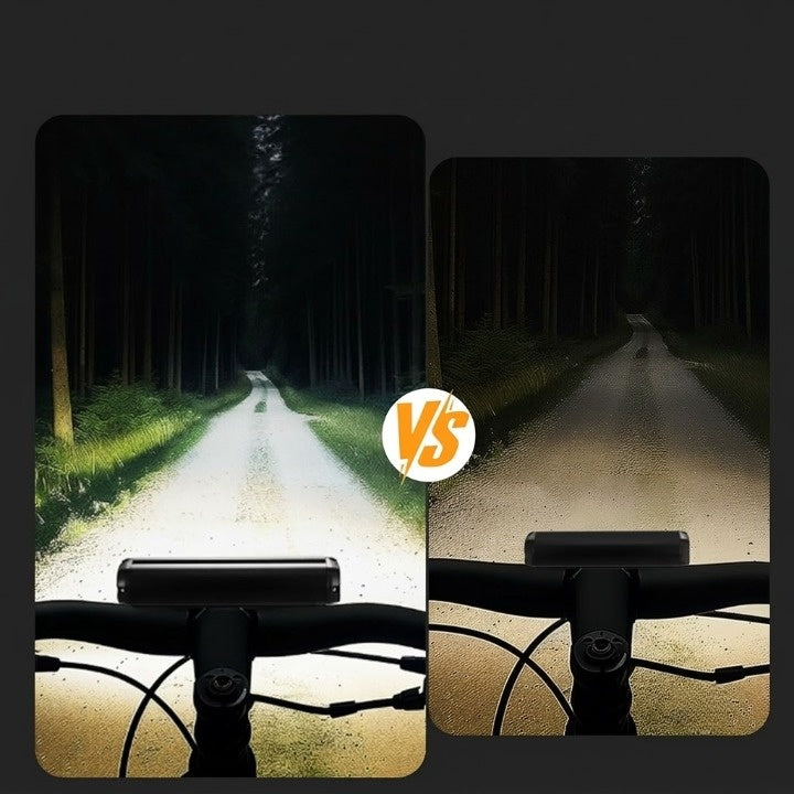Bike Light 1400 Lumens USB Rechargeable Weatherproof