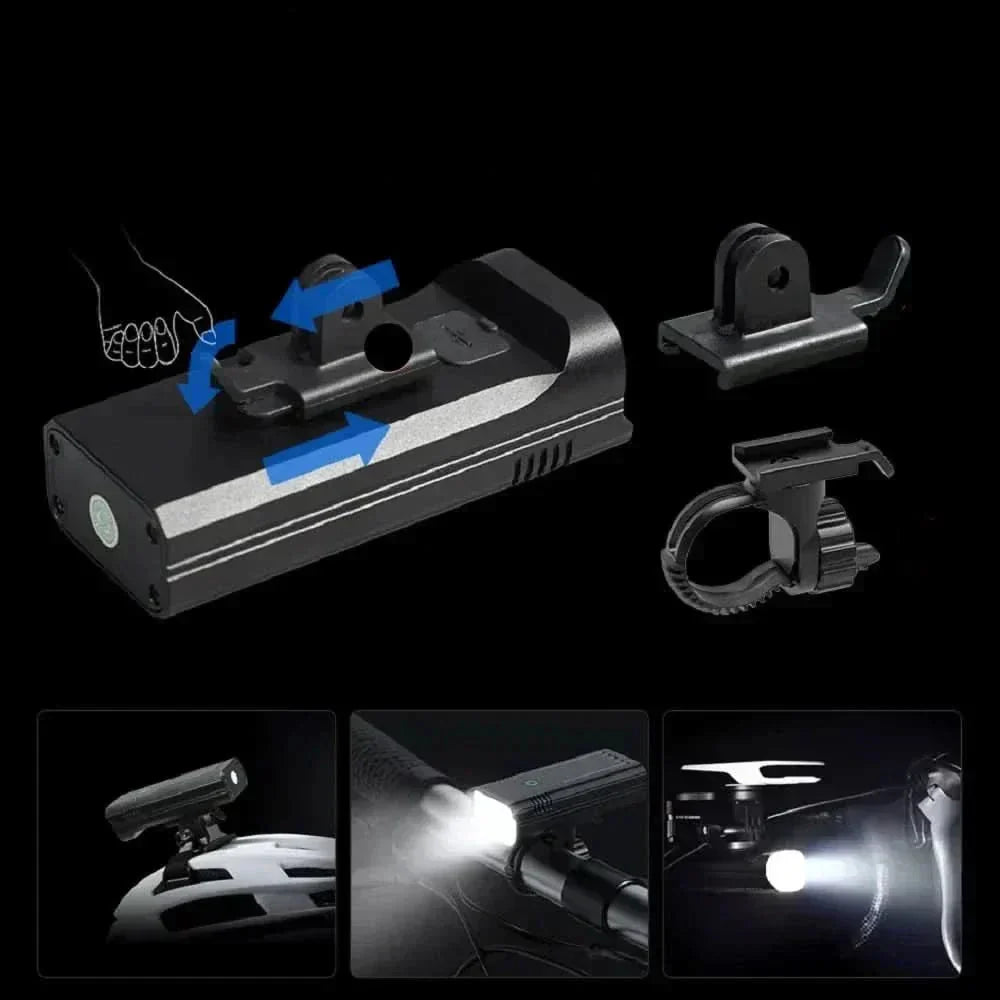 Bike Light 5000 Lumens USB-C Rechargeable