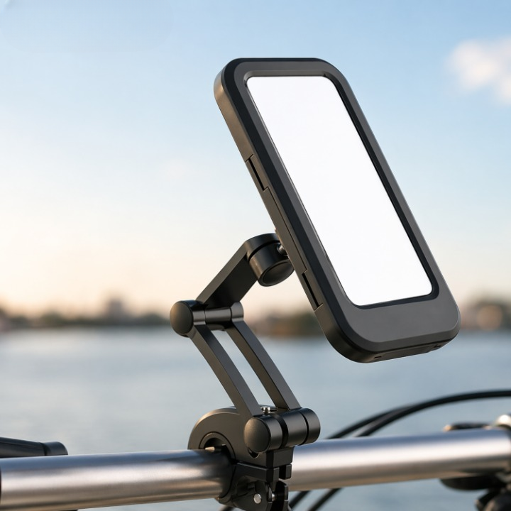 Bike Phone Mount Waterproof 360° Rotatable Tool Free