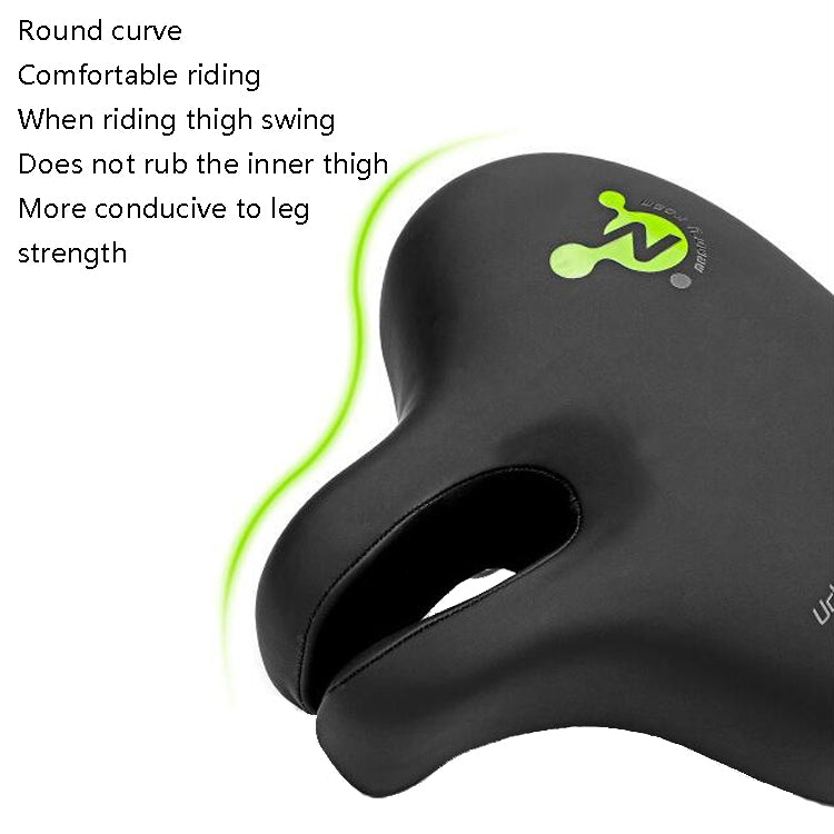 Bike Saddle Nose-Free Foam-Padded Water-Resistant