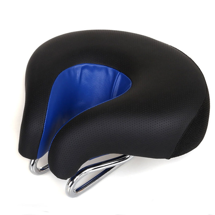 Bike Saddle Noseless Wide Spring Suspension