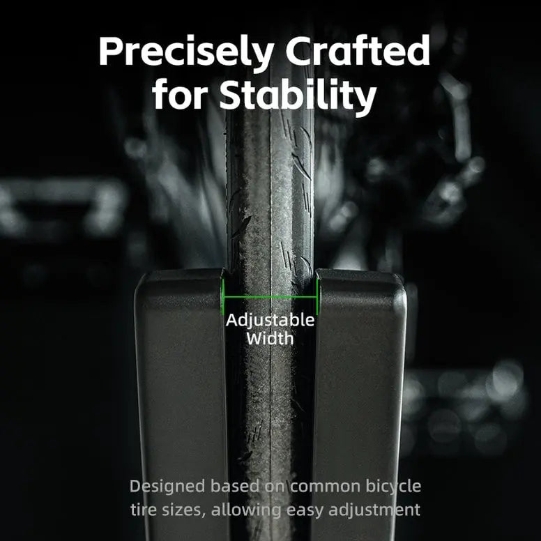 Bike Wheel Stand Fits 30-80mm Tires Non-Slip Feet