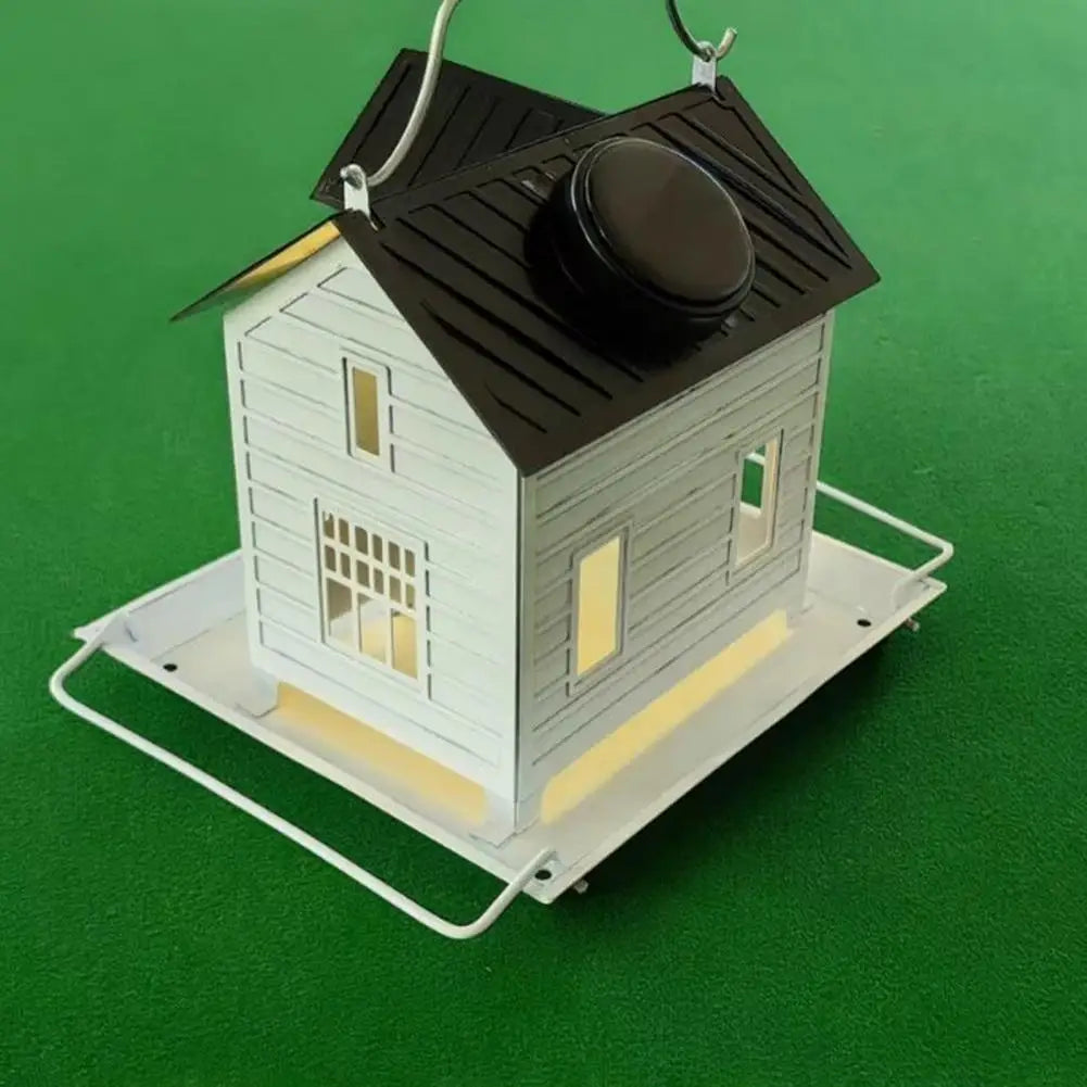 Bird Feeder Solar Warm LED Light Sensor Weatherproof