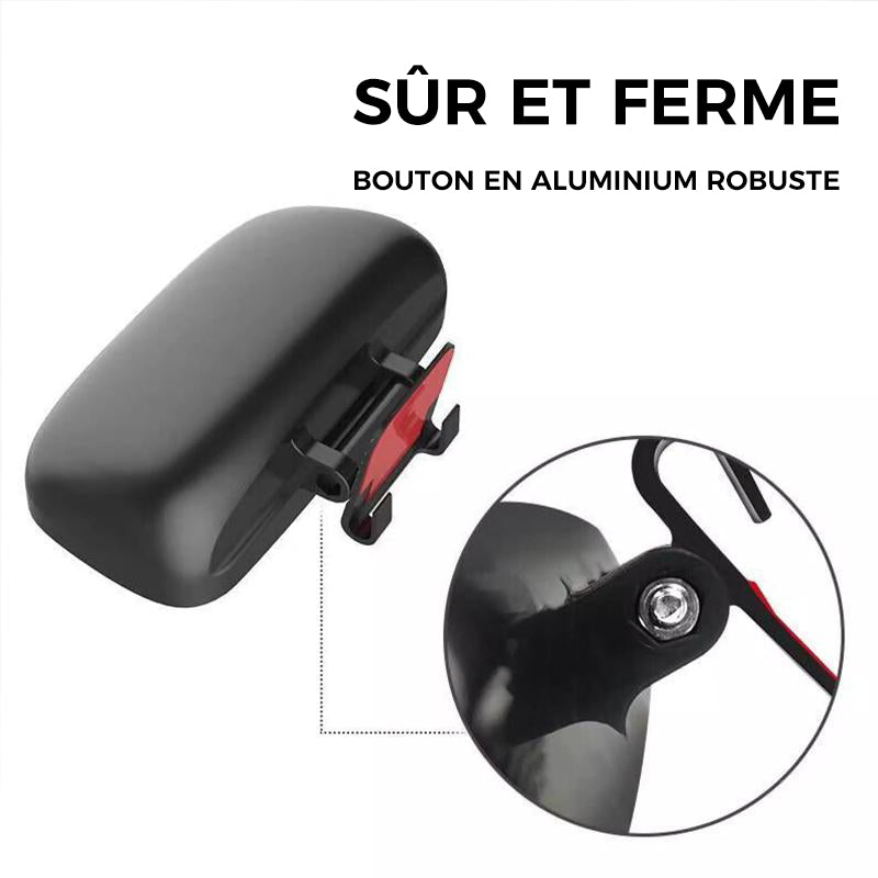 Blind Spot Mirror Adjustable Angle Clip-On & Universal Fit