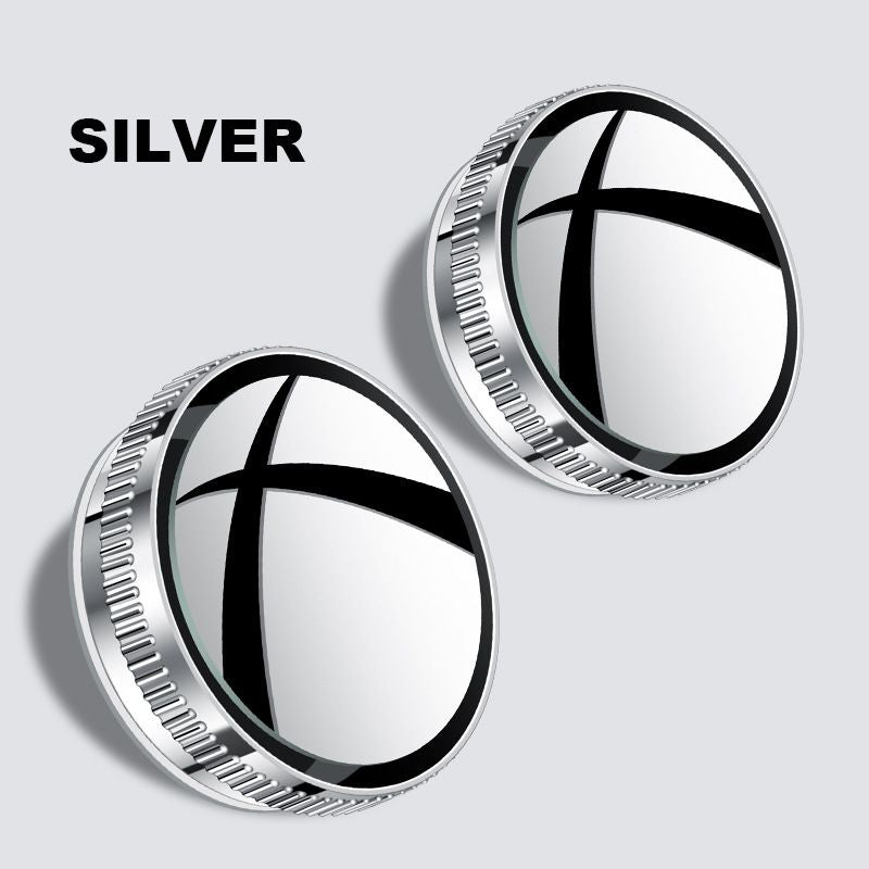 Blind Spot Mirrors Suction Cup 360° Set of 2