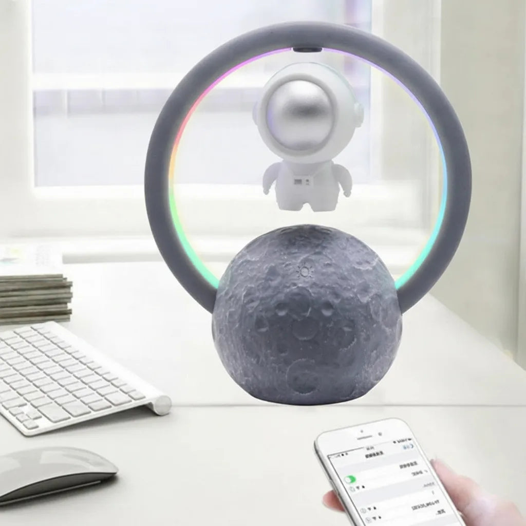 Bluetooth Speaker Magnetic Levitation Multicolor LED