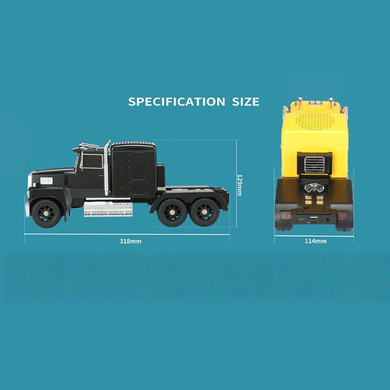 Bluetooth Speaker Truck Design 15W Subwoofer