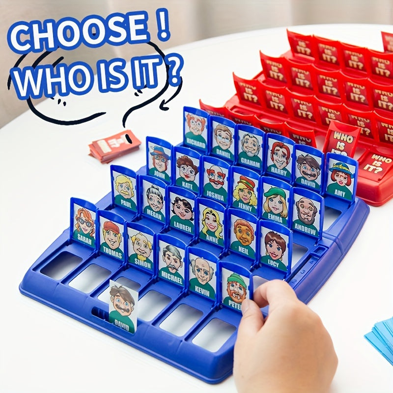 Board Game Guessing Game Compact Plastic Two Player