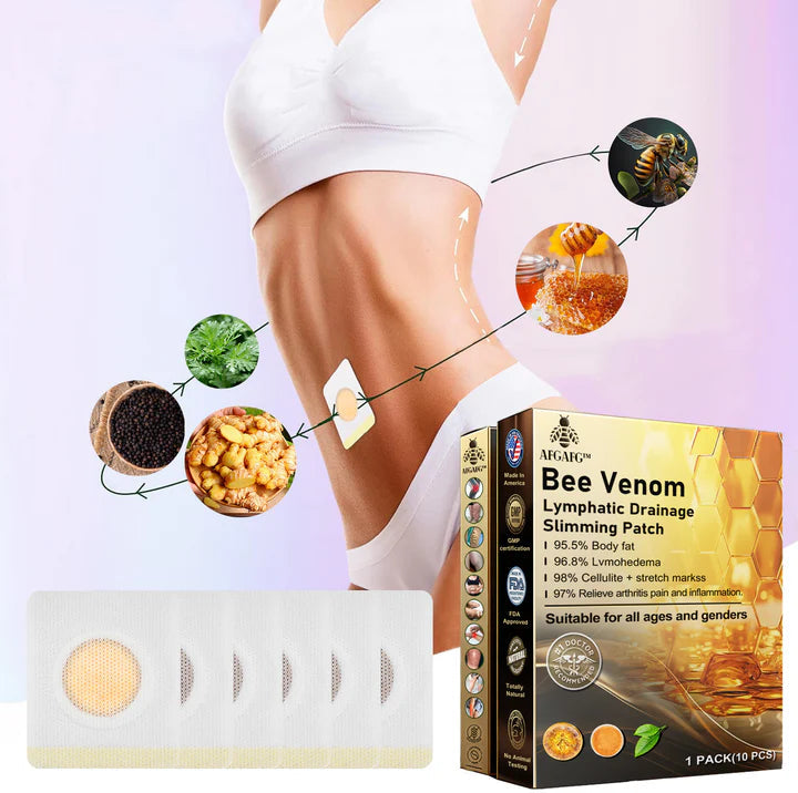 Body Care Patch Transdermal Bee Venom & Herbal Extracts 24-Hour