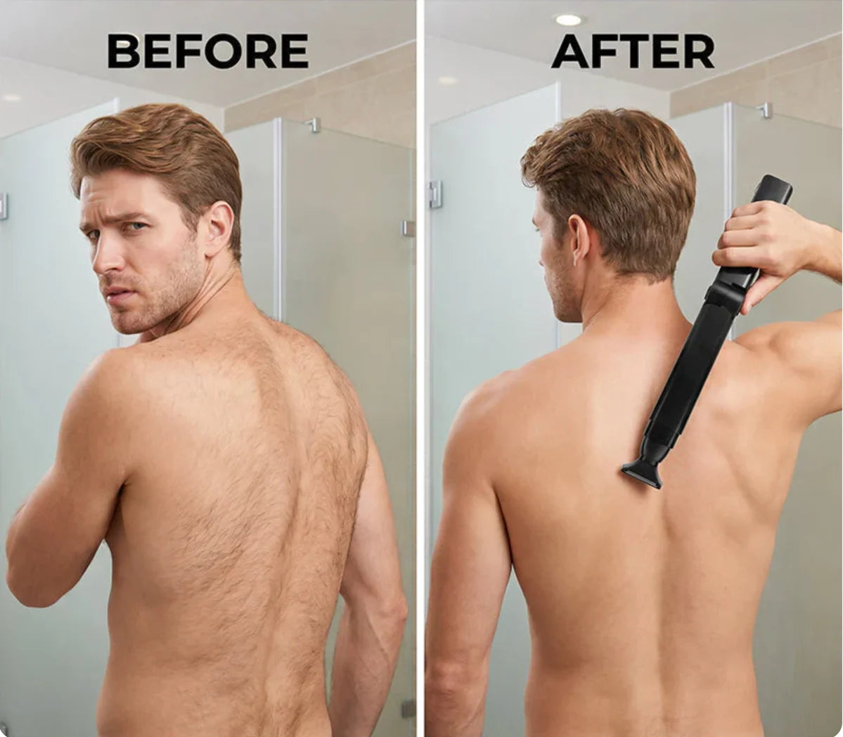Body Shaver Foldable & Extendable Handle Long Battery Life