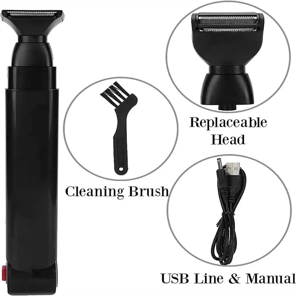 Body Shaver Foldable & Extendable Handle Long Battery Life