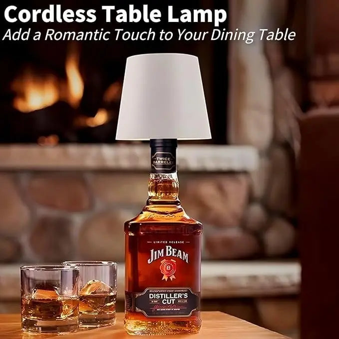 Bottle Lamp USB-Rechargeable Fits Most Bottle Necks