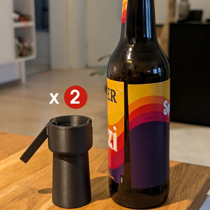 Bottle Opener Compact Keychain Dishwasher Safe