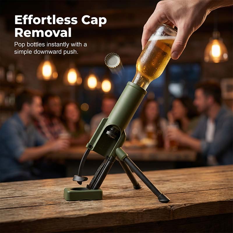 Bottle Opener Military Style Powerful Lever Action