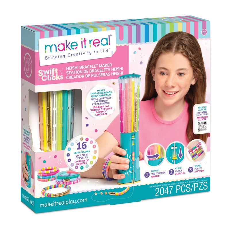 Bracelet Craft Kit Click-Select Bead Carousel Over 2,000 Beads
