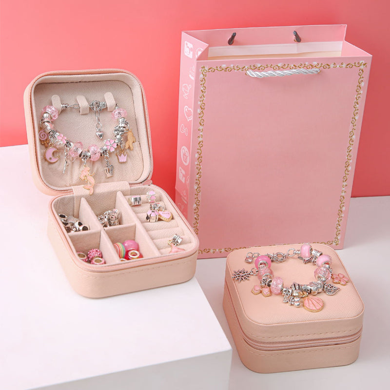 Bracelet Craft Kit Over 60 Pieces Gift Box
