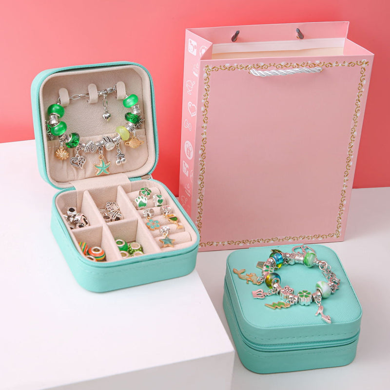 Bracelet Craft Kit Over 60 Pieces Gift Box