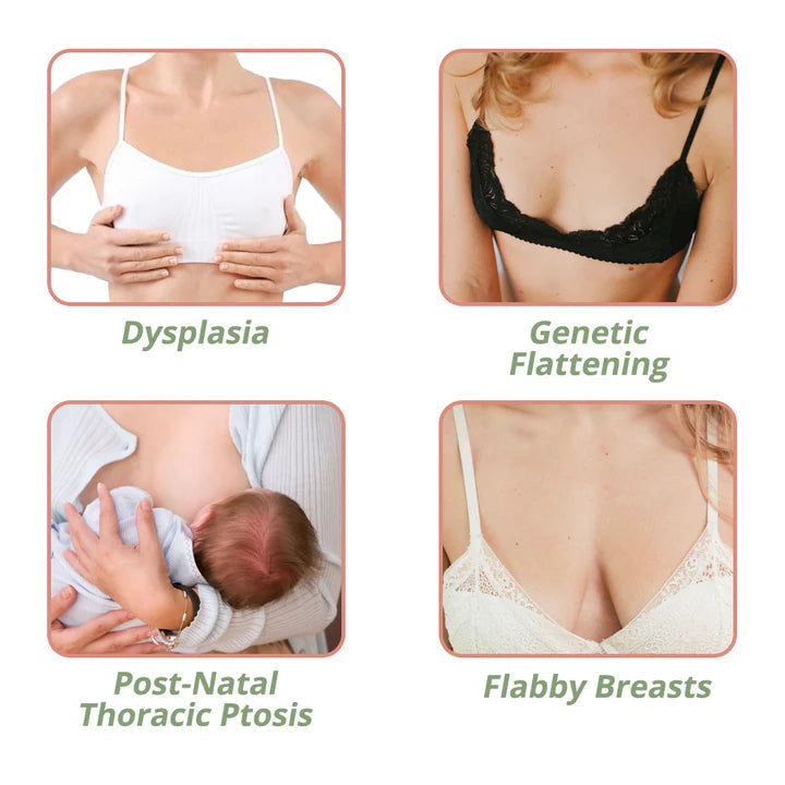 Breast Enlargement Patch Plant-Based Daily Adhesive 4 Pack