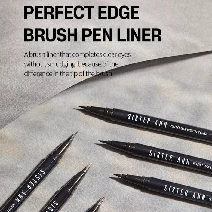 Brush Pen Eyeliner Ultra-Precise Brush Tip Waterproof & Smudge-Proof